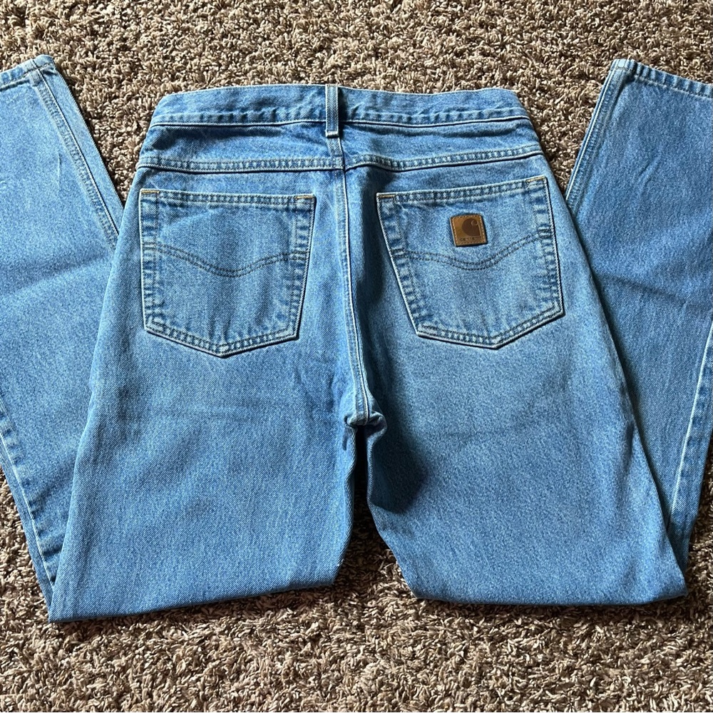 **SOLD** Straight Fit Carhartt Jeans 30x32 - Picture 3 of 4